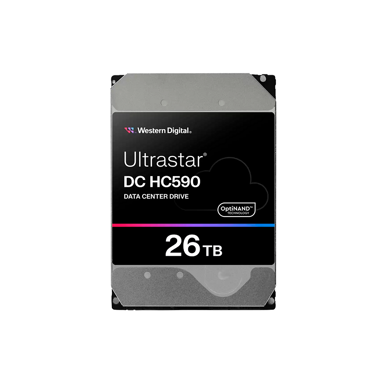 WESTERN DIGITAL HDD ULTRASTAR DC HC590, 26 TB, 3.5", 7200 RPM